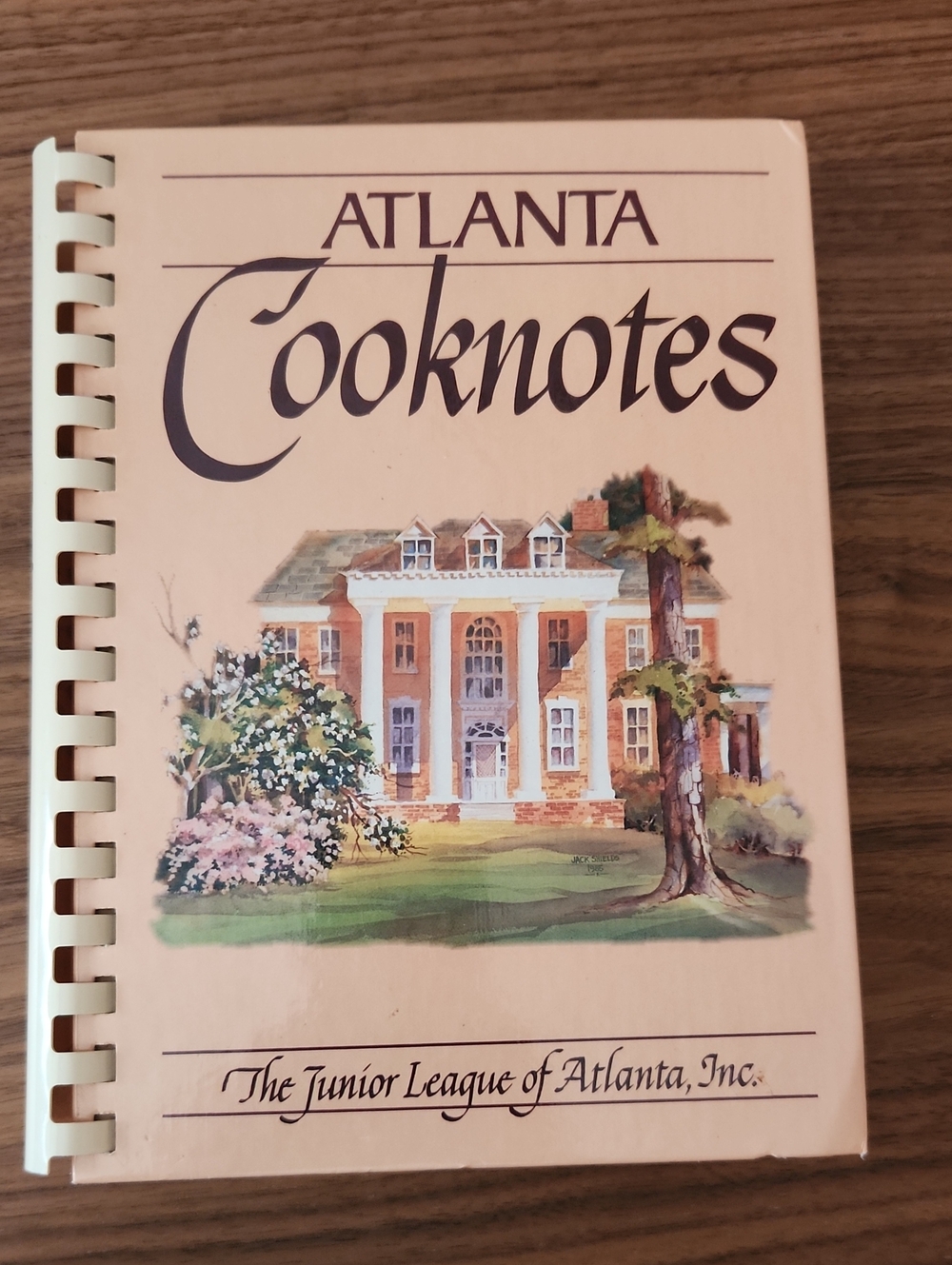 Atlanta Cooknotes Junior League 1993 Vintage Southern Cookbook Georgia
